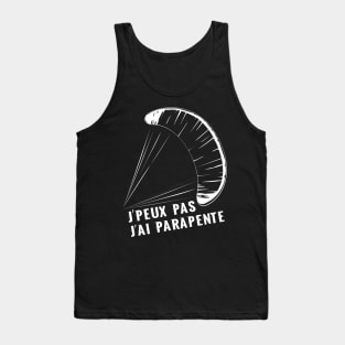 Parasailing Paragliding Gift idea for paragliders Tank Top